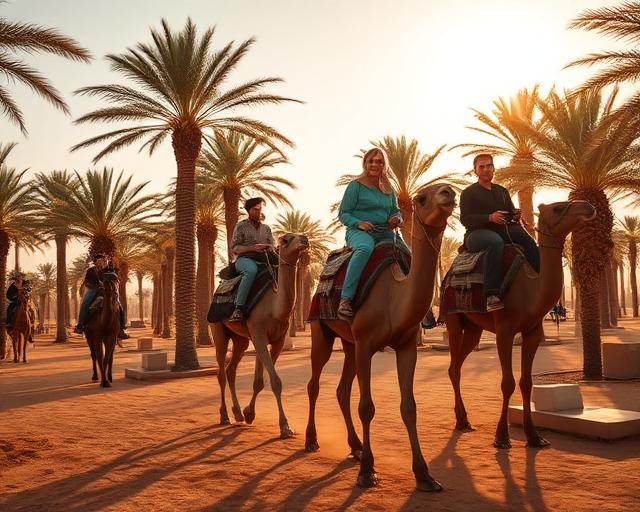 Balade à dos de chameau