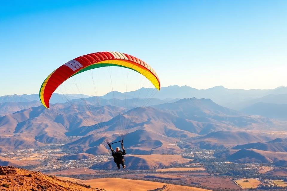 Parapente avec transfert